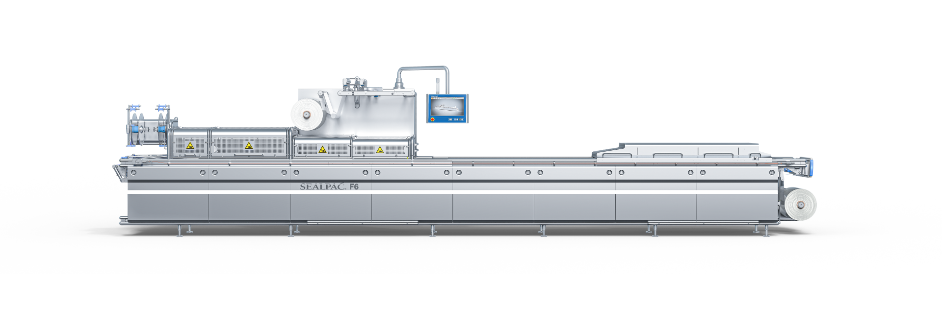SEALPAC F-series thermoformer, hotspots