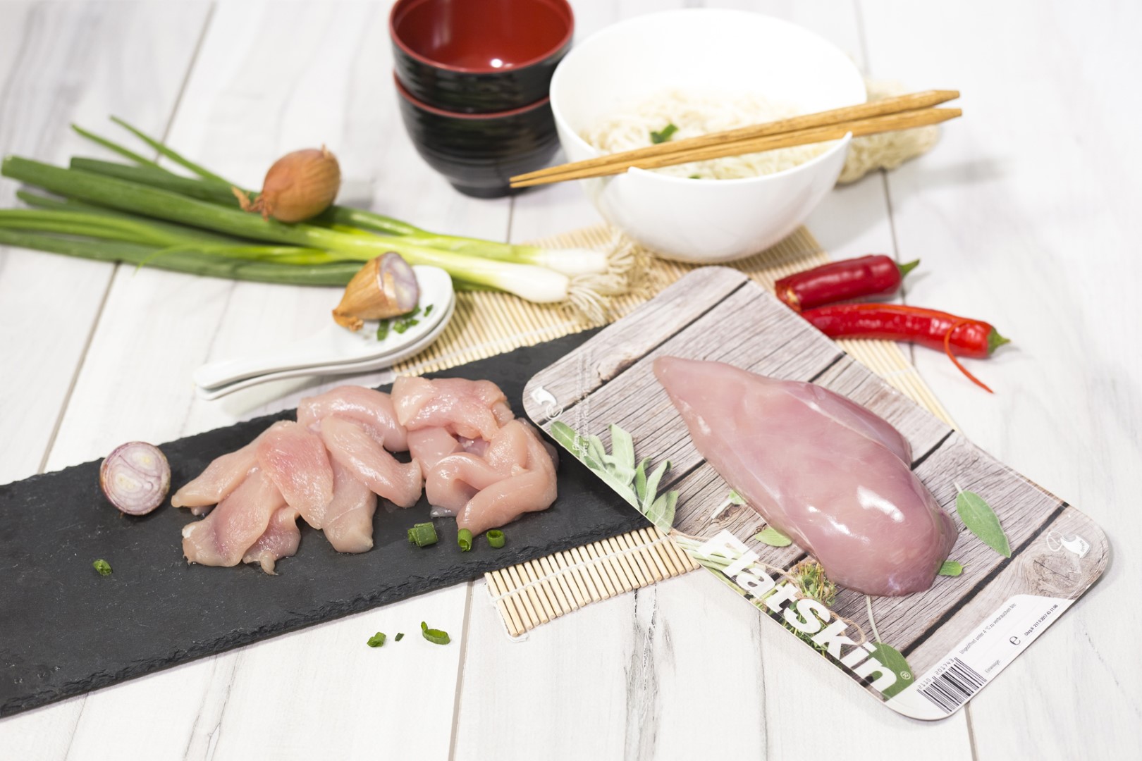 FlatSkin poultry header